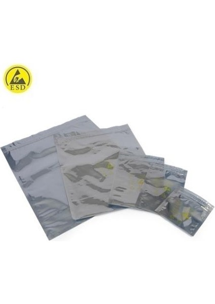 Antistatik Esd Kilitli Poşet 100X100MM IZ-S1010_Z (100LÜK Paket)