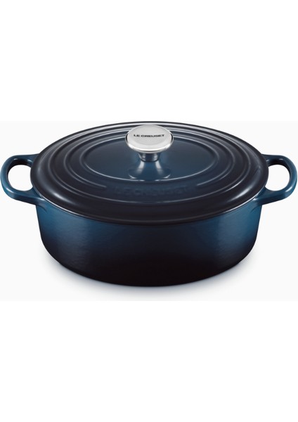 Oval Dökme Demir Kavurma Tenceresi 27 cm / 4,1 L, Çok Yönlü modelleri