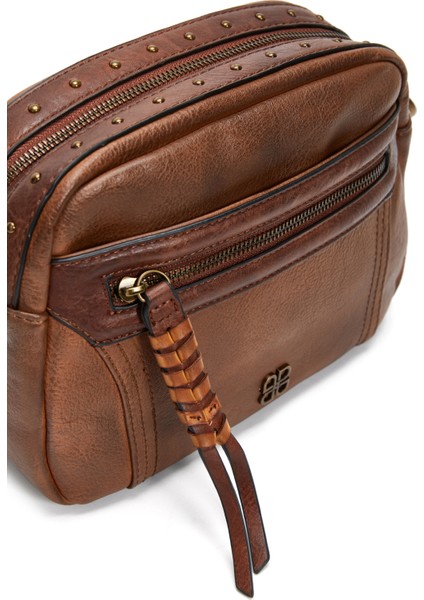 Kadın Taba Uzun Askılı Çapraz Çanta 25WBD2462FT