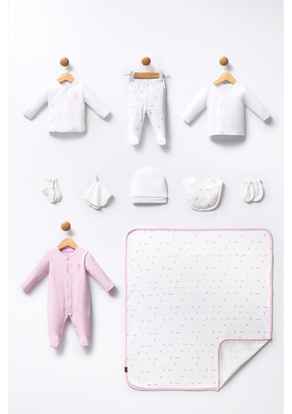 Kız Bebek Beyaz Pijama Takım 50322820-VR013