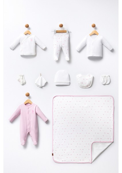 Kız Bebek Beyaz Pijama Takım 50322820-VR013 modelleri