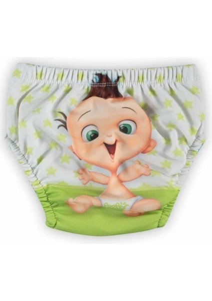 Poopes Yıkanabilir 3'lü Kombin Erkek Mio Figürlü Alıştırma Külodu 1-2-3-4 Yaş modelleri