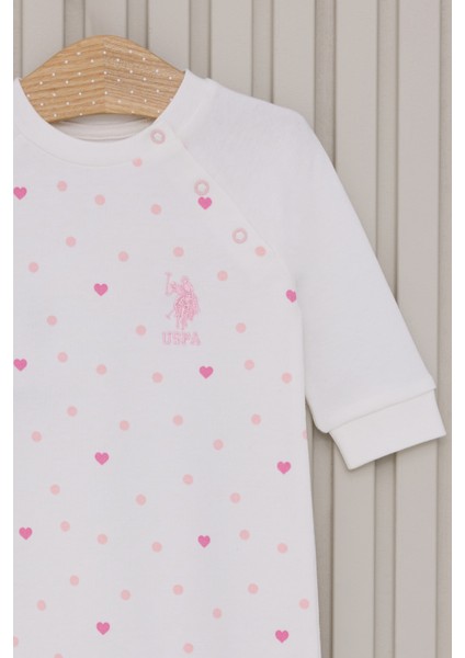 Kız Bebek Krem Pijama Takım 50322799-VR071 modelleri