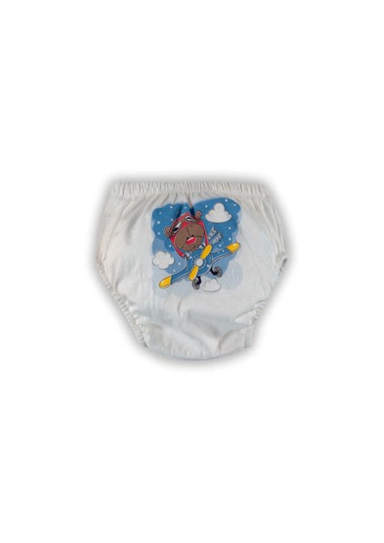 3'lü Erkek Kombin 1 Şirin Alıştırma Külodu modelleri