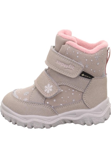 Husky1 Superfit Goretex Kız Bebek Kar Botu Bej