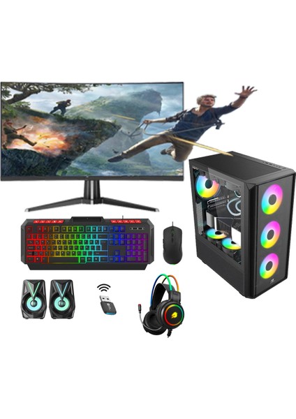 RT2258 I5 12400F 32GB Ddr4 1tb M2 Nvme 12GB Arc B580 192BIT "32 Oyun Bilgisayarı