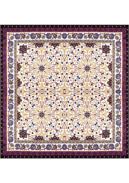 Gri Sarmaşık Desen Sura Ipek Eşarp modelleri