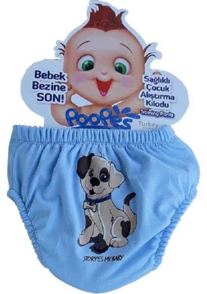 Erkek Bebek Alıştırma Külodu