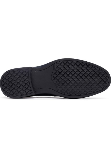 Erkek Siyah Deri Klasik Loafer 25WFD620918 fırsatları