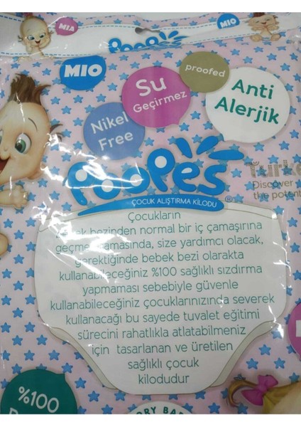 3 Lü Kız Çocuk Alıştırma Külodu