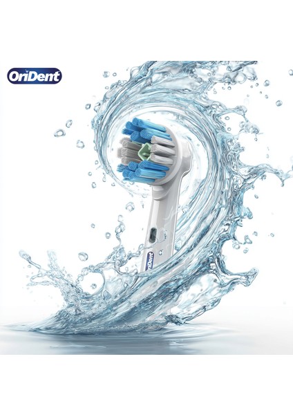 Whitening Pro Oral-B Uyumlu 4 Adet Yedek Başlık - Beyazlatma Teknolojisi & Premium Quality