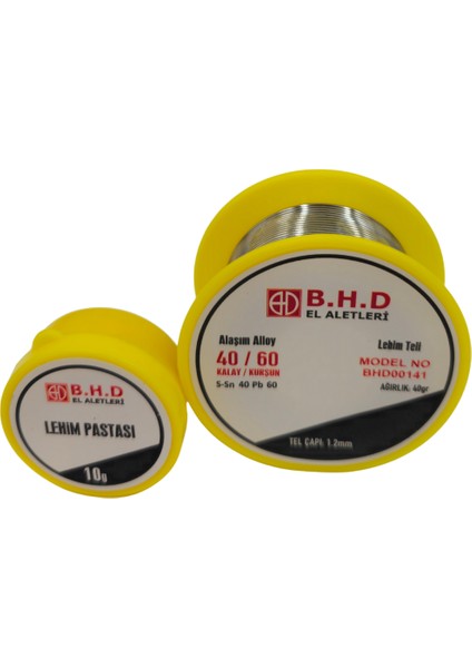 B.h.d BHD00141 10GR+40GR Lehim Pastası ve Lehim Teli Set fiyatları