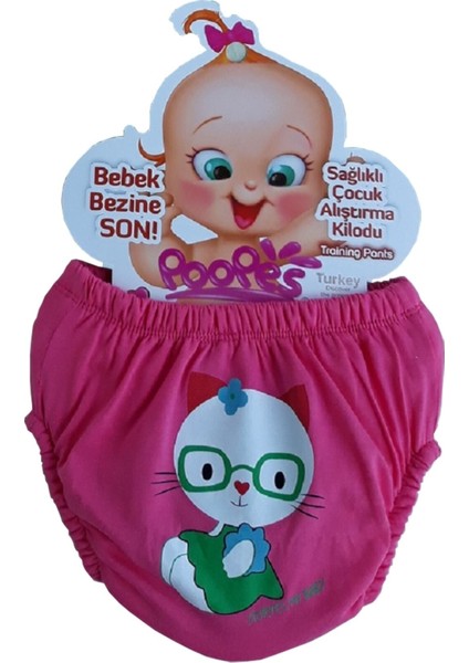 3'lü Kız Bebek Alıştırma Külodu modelleri