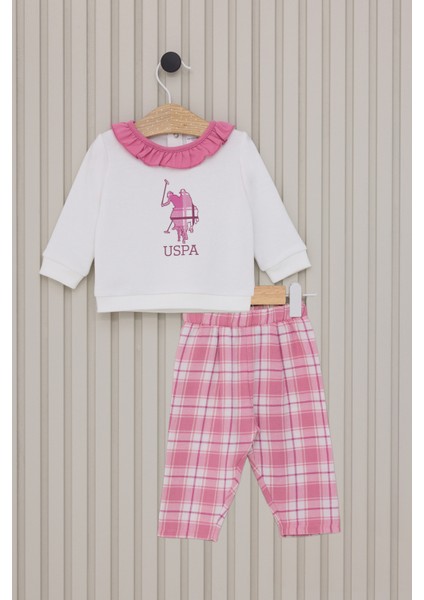 Kız Bebek Krem Pijama Takım 50322775-VR071