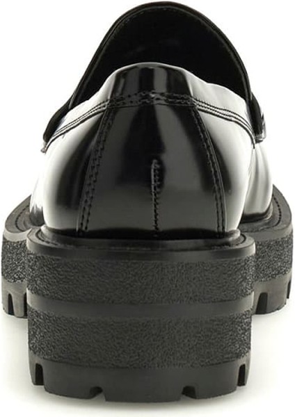 Kadın Yanika Rugan Kalın Tabanlı Makosen - Siyah modelleri