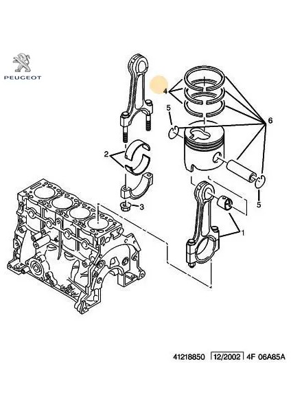 Sekman Tk.std.dj5 Peugeot Peugeot 0640.P6