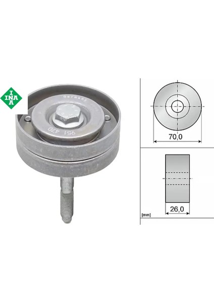 Gergi Rulmani V Kayisi Seat - Ibiza V Sportcoupe (6j1, 6p1) - 1.4 Tsi 06.09 -