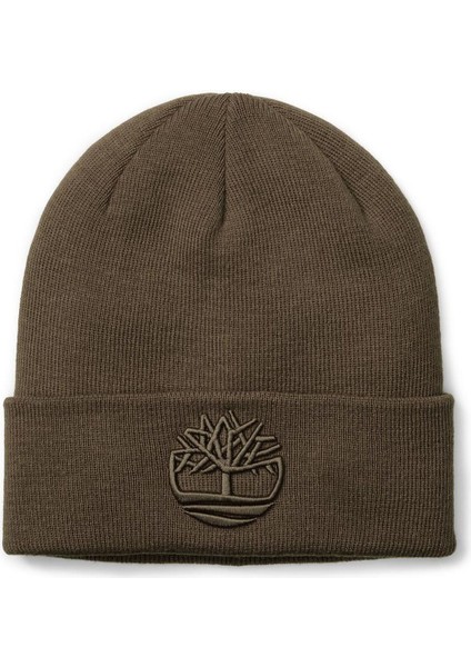 3D Embroidery Beanie Erkek Bere TB0A65HPBK01