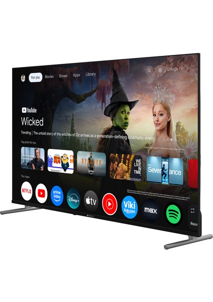 A 755 C 7 Serisi 55" 139 Ekran Uydu Alıcılı 4K Ultra HD Smart Google TV modelleri