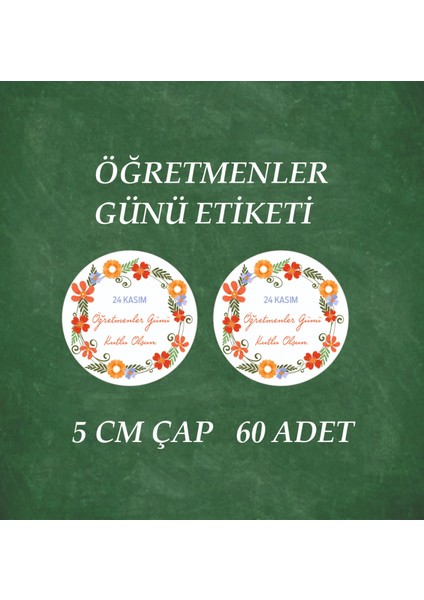 Öğretmenler Günü Hediyelerine Özel Sticker