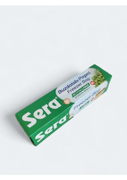 Buzdolabı Poşeti Büyük 20 Adet 30X45 cm 8l