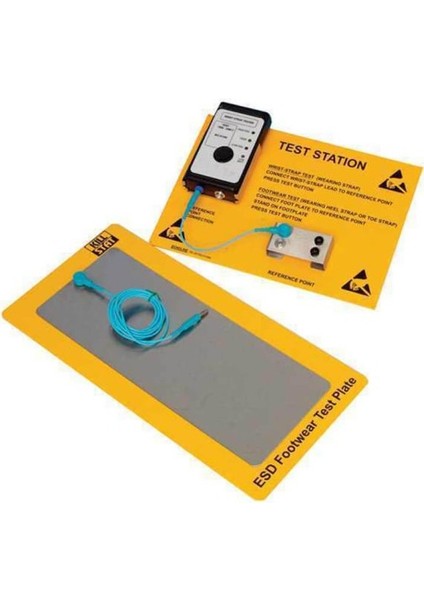 Antistatik Esd Bileklik-Topukluk-Ayakkabı Test Istasyonu Bd-Wst3