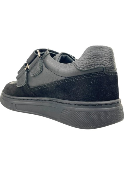 Dutch Siyah Deri Okul Ayakkabısı Siyah modelleri