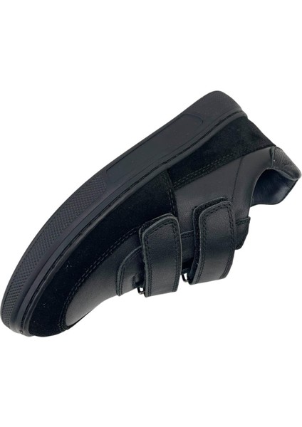 Dutch Siyah Deri Okul Ayakkabısı Siyah fırsatları