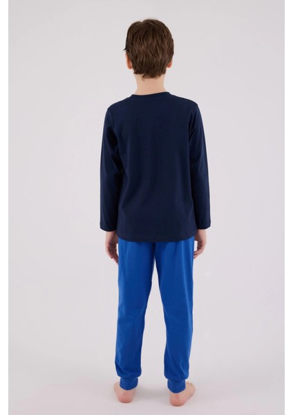 U.s. Polo Assn Uzun Kol Pijama Takım US2206-4 Lacivert fırsatları