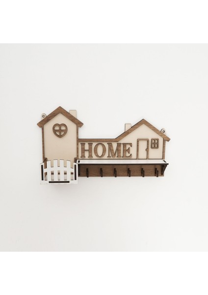 Ahşap Dekoratif Anahtarlık|24*12 CM|AN1029