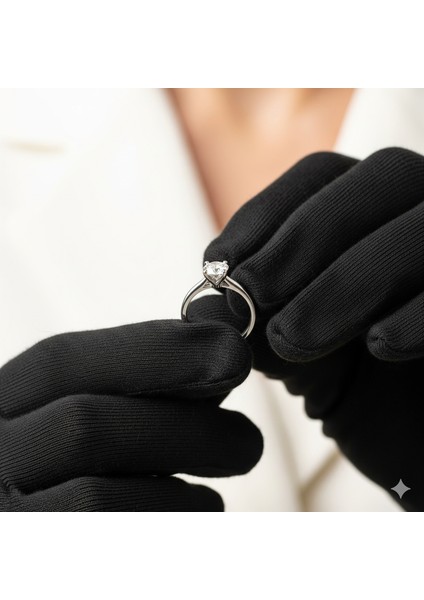 Kuyumcu Eldiveni – 5 Adet Pamuk (Mücevher / Hassas Iş Eldiveni)