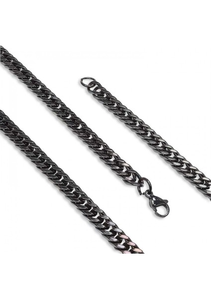 Mestore Balık Sırtı Erkek Çelik Kolye 1,6mm x 4mm 3168CEK054