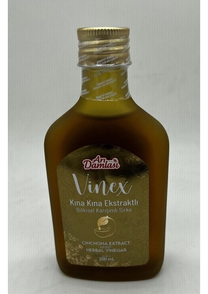 Kına Kına Ekstraktlı Bitkisel Karışımlı Sirke 200 ml