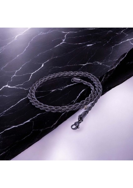 Mestore Sarmal Halat Çelik Kolye 4mm 3168CEK056 fiyatları