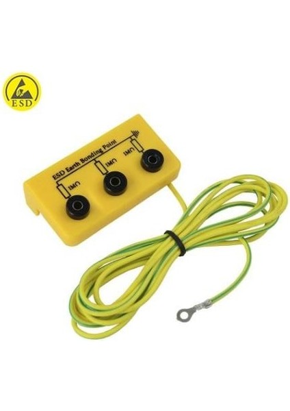 Esd Masa Altı Topraklama Terminali 3 Banana IZ-EB3J