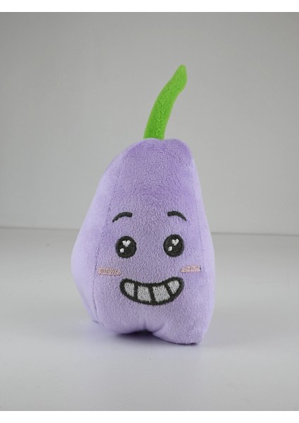 Renkli Pelüş Meyve ve Sebzeler Patlıcan