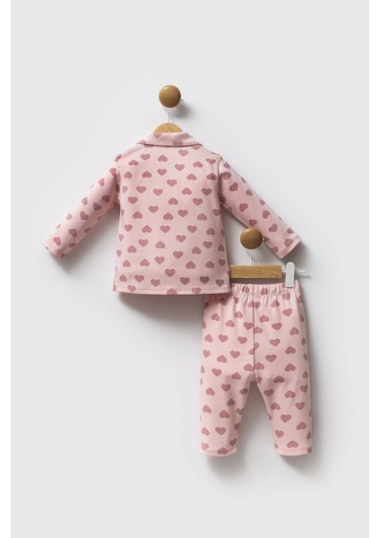 U.s. Polo Assn Gömlek Pijama Takımı USB2711 Açık Pembe fırsatları