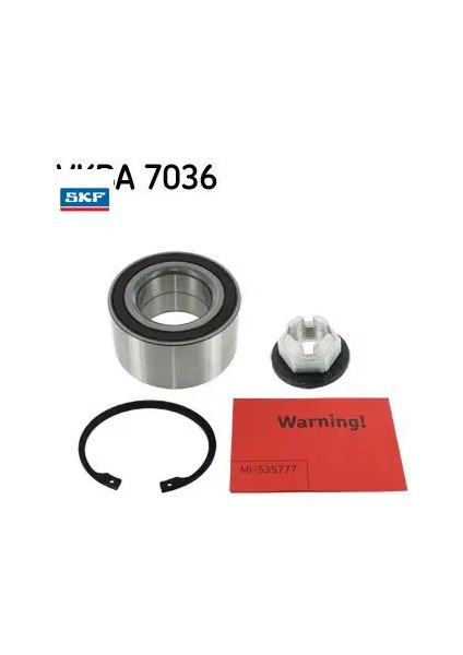 Teker Rulmani Ön 308-C4 Skf 1610137680/ 1647857380 Ds, Cıtroen, Opel, Peugeot Vkba 7036