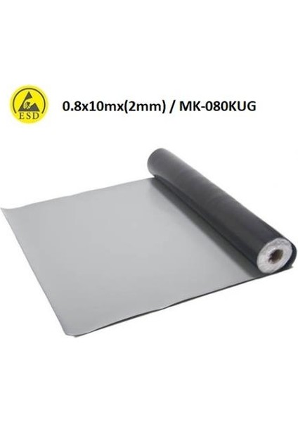 Antistatik Esd Masa Kaplaması 0.8X10MX2MM MK-080KUG