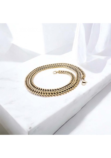 Mestore Balık Sırtı Çelik Erkek Kolye 1,6mm x 4mm 3168CEK049 modelleri