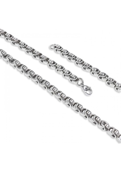 Mestore Erkek Çelik Kolye 5mm 31684P6D81