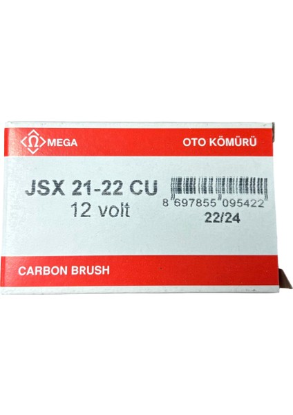 Jsx 21-22 Cu Doğan Şahin Kartal Düz Motor Marş Kömürü 1 Adet Fiyatı