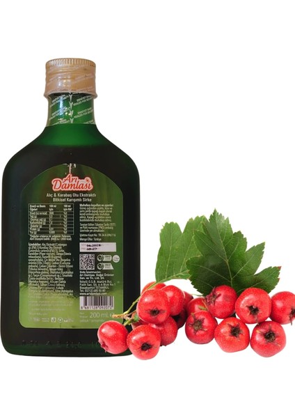 Alıç Karabaş Otu Ekstraktlı Bitkisel Karışımlı Sirke 200 ml fiyatları