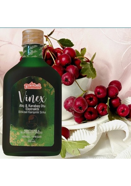 Alıç Karabaş Otu Ekstraktlı Bitkisel Karışımlı Sirke 200 ml fırsatları