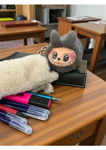 Labubu Anahtarlık ve Kalemlik Bir Arada Yeni Model Oyuncak Peluş fırsatları