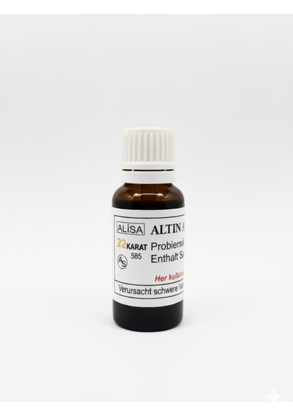 Altın Ayar Suyu Test Asidi, Kuyumcu Testi (8K-14K-18K-22K)