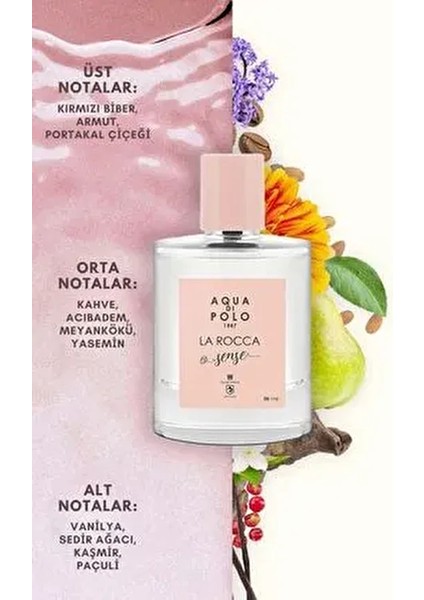 La Rocca Sense Edp Kadın Parfüm 50 ml ve La Rocca Sense Deodorant 150 ml Seti | Çiçeksi, Oryantal modelleri