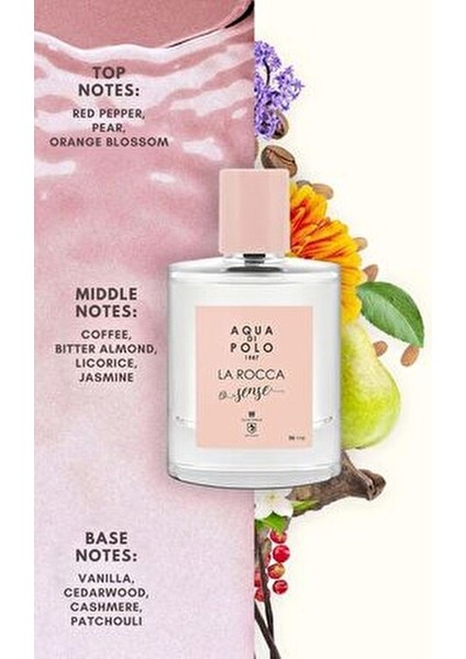 La Rocca Sense Edp Kadın Parfüm 50 ml ve La Rocca Sense Deodorant 150 ml Seti | Çiçeksi, Oryantal