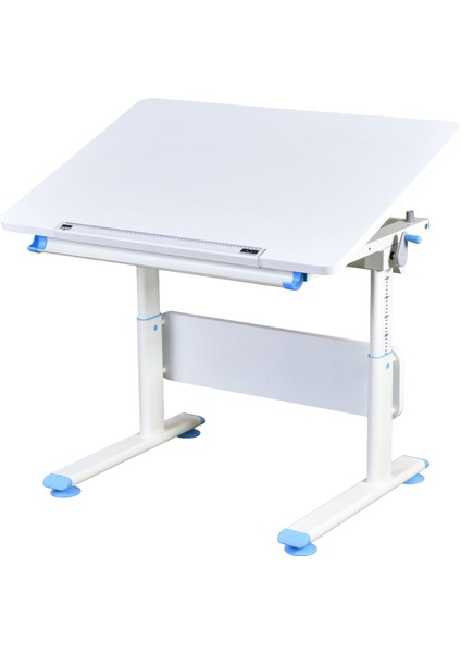 Mini Simple Çalışma Masası, Yükseklik Ayarlı Çalışma Masası, Kız-Erkek Çocuk Ekru Ders Çalışma Masası modelleri