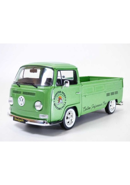 118 Volkswagen T2 Pıck-Up Solıdo Works Green 1968 S1809401